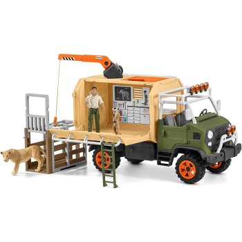 Schleich 42475 - Animal Rescue Large Truck - Wild Life