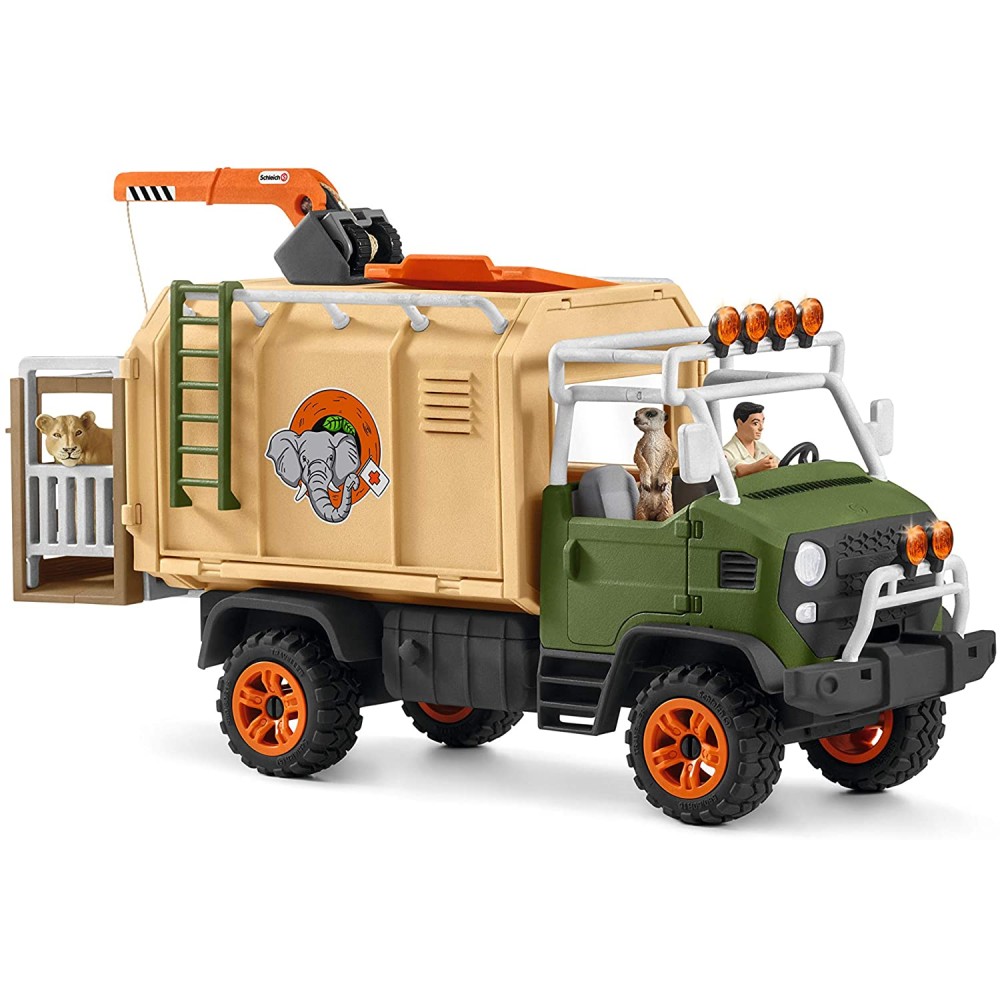 Schleich 42475 - Animal Rescue Large Truck - Wild Life