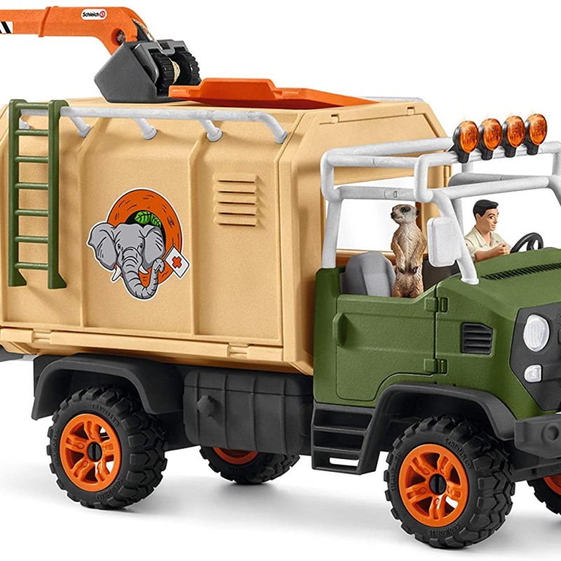 Schleich 42475 - Animal Rescue Large Truck - Wild Life