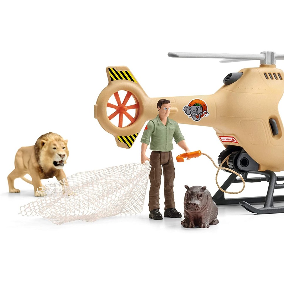 Schleich 42476  - Animal Rescue Helicopter - Wild Life