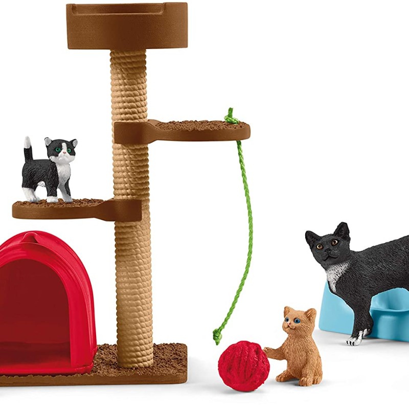 Schleich 42501 - Playtime for Cute Cats  - Farm World