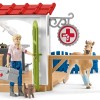 Schleich 42502 - Farm World - Veterinarian Practice with Pets