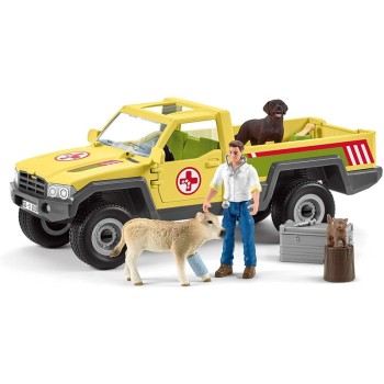 Schleich 42503 - Farm World - Veterinarian Visit at Farm
