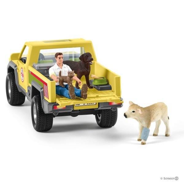 Schleich 42503 - Farm World - Veterinarian Visit at Farm