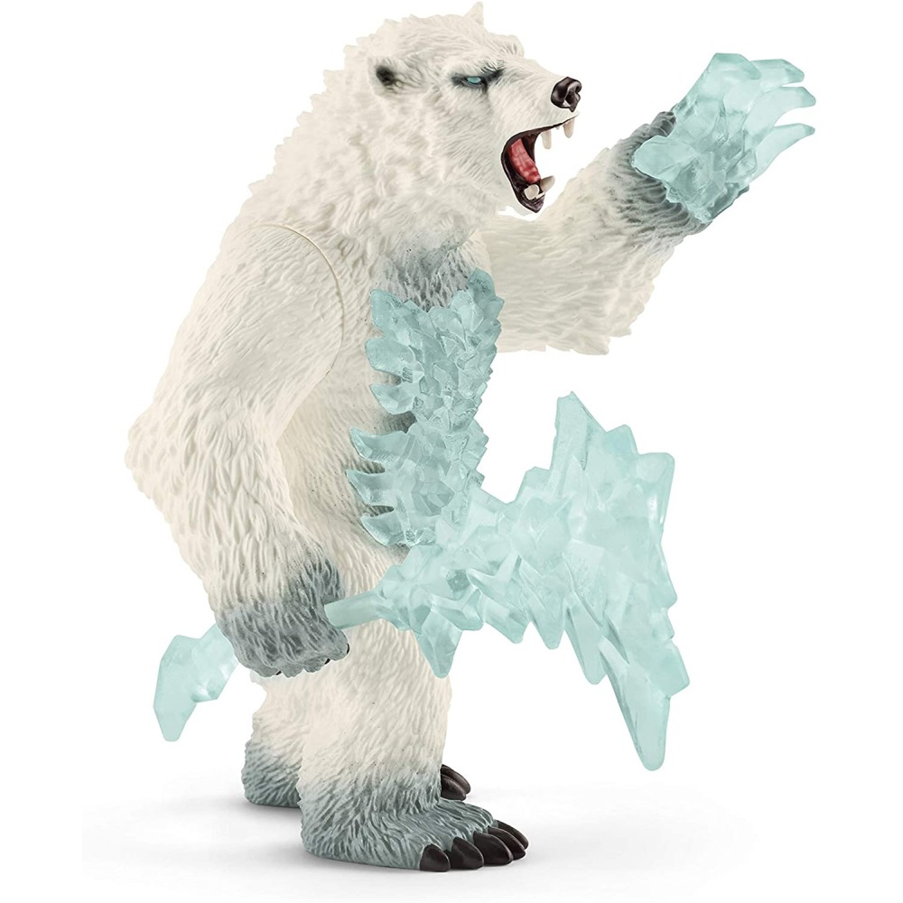 Schleich 42510 - Blizzard Bear with Weapon - Eldrador Creatures