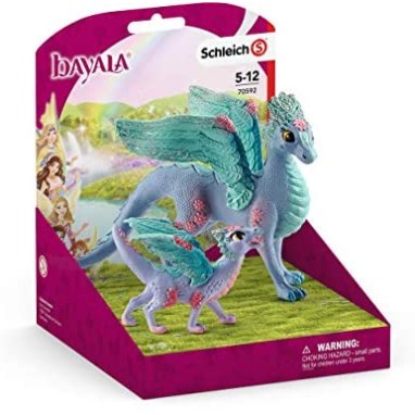 Schleich 70592 - Flower Blossom Dragon and Baby - Bayala