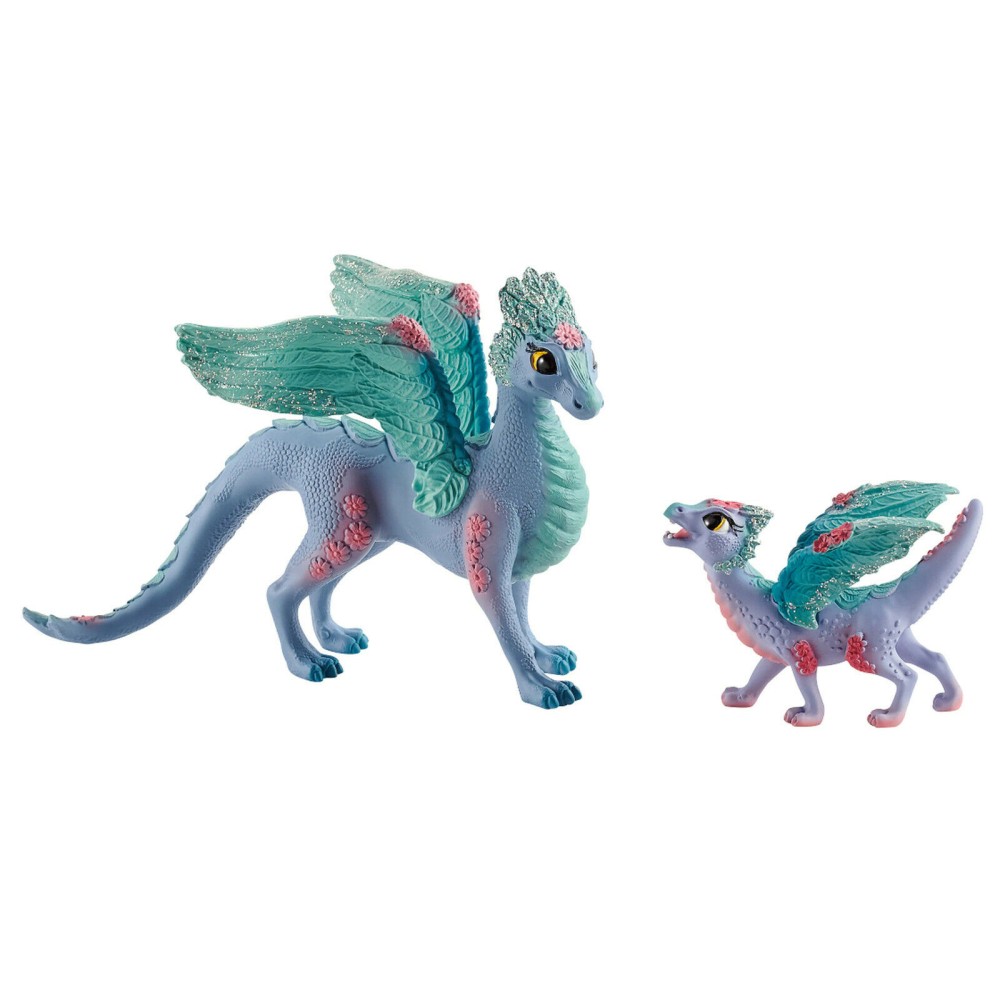 Schleich 70592 - Flower Blossom Dragon and Baby - Bayala
