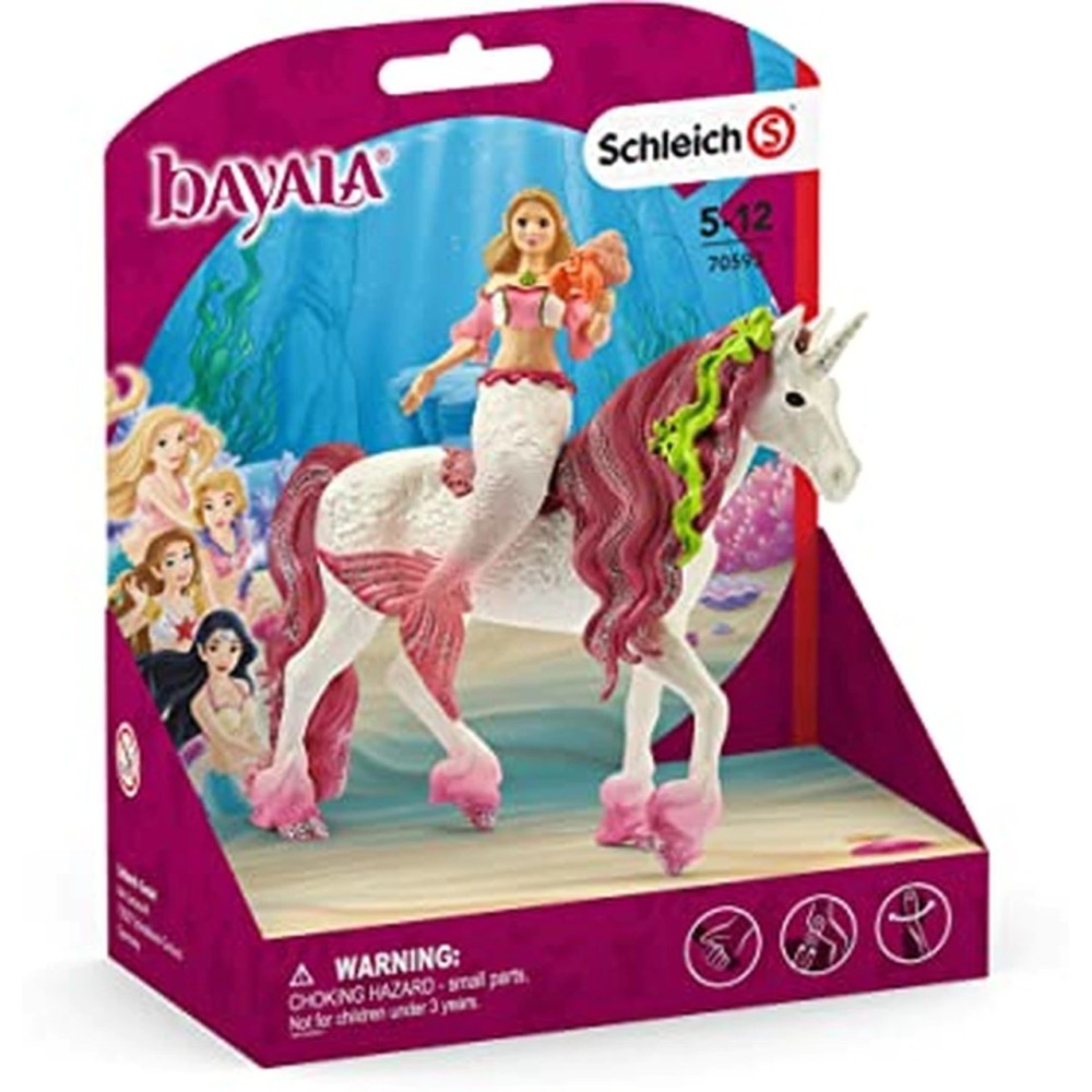 Schleich 70593 - Mermaid Feya riding unicorn