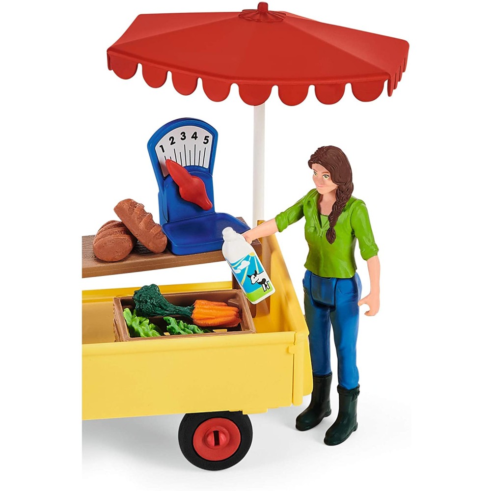 Schleich 42528 -  Sunny Day Mobile Farm Stand - Farm World