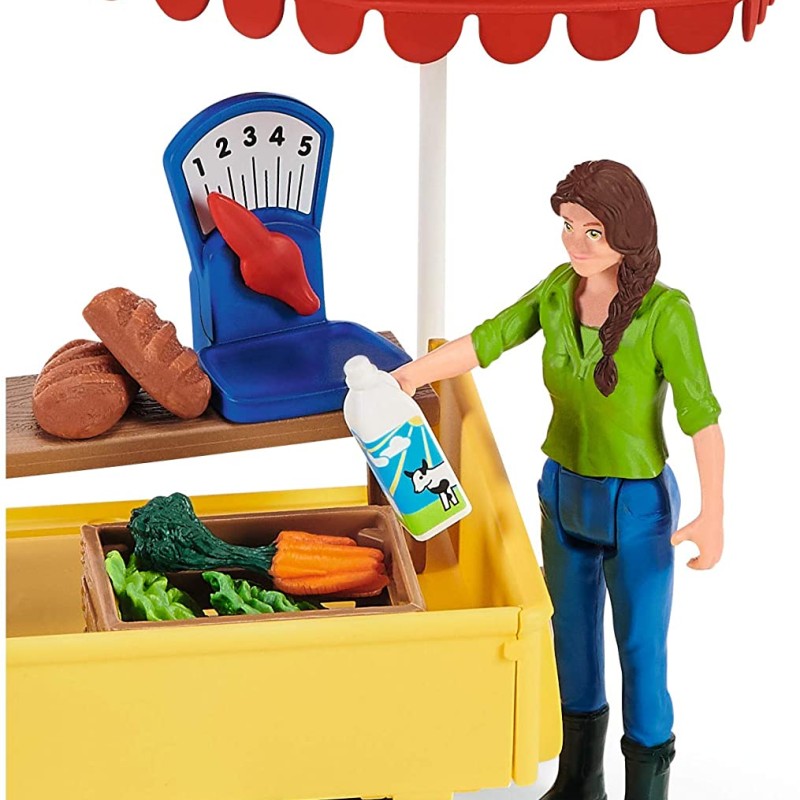 Schleich 42528 -  Sunny Day Mobile Farm Stand - Farm World