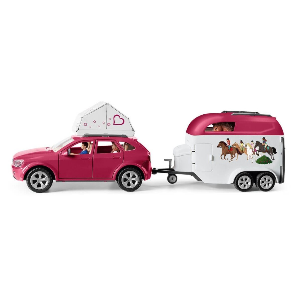 Schleich 42535 - Horse Adventures with Car and Trailer - Horse Club