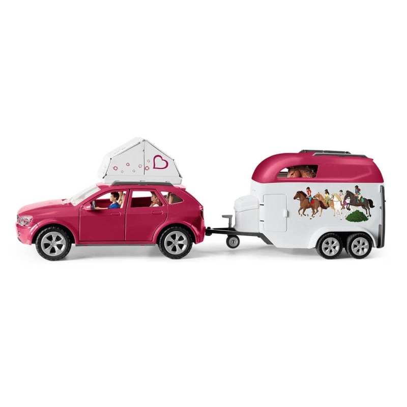 Schleich 42535 - Horse Adventures with Car and Trailer - Horse Club