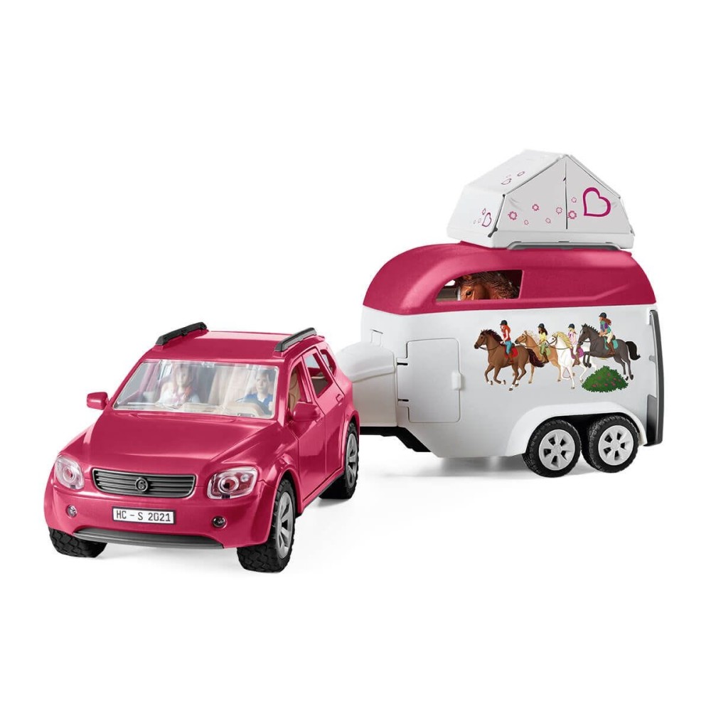 Schleich 42535 - Horse Adventures with Car and Trailer - Horse Club
