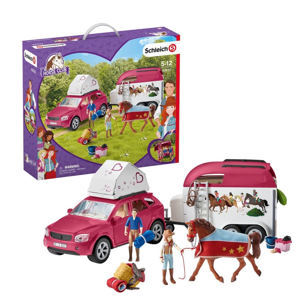 Schleich 42535 - Horse Adventures with Car and Trailer - Horse Club