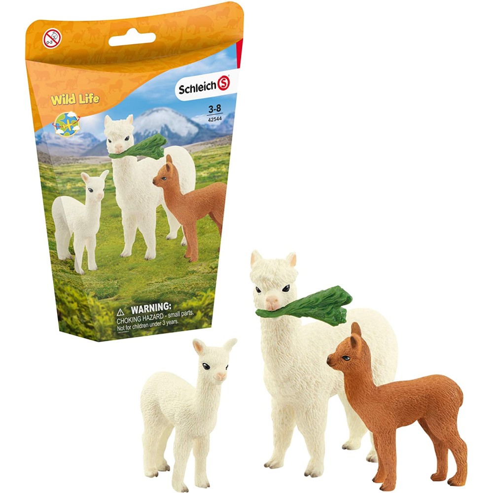 Schleich 42544 - Alpaca Set - Wild Life New 2021