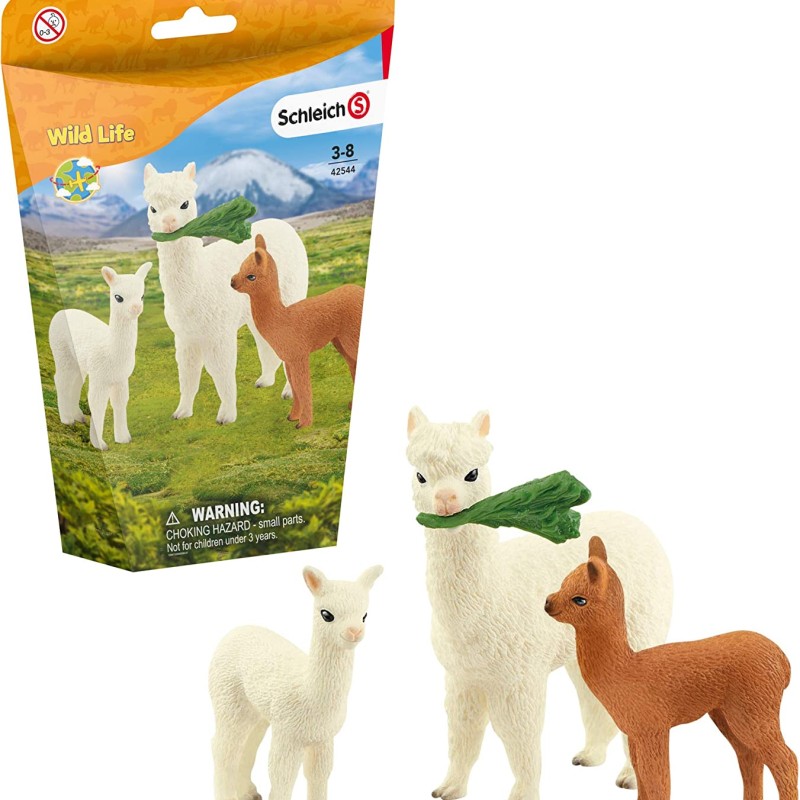 Schleich 42544 - Alpaca Set - Wild Life New 2021