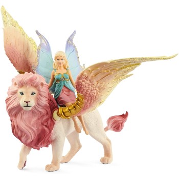 Schleich 70714 - Fairy in Flight on Winged Lion - Bayala New 2021