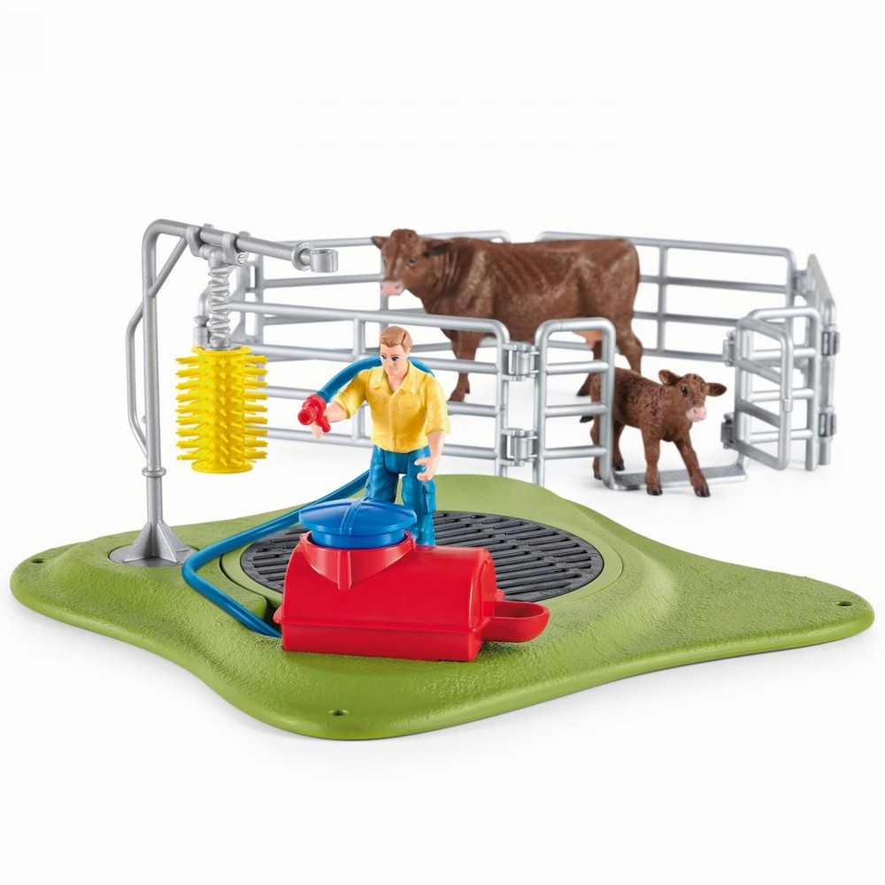 Schleich 42529 - Happy Cow Wash - Farm World