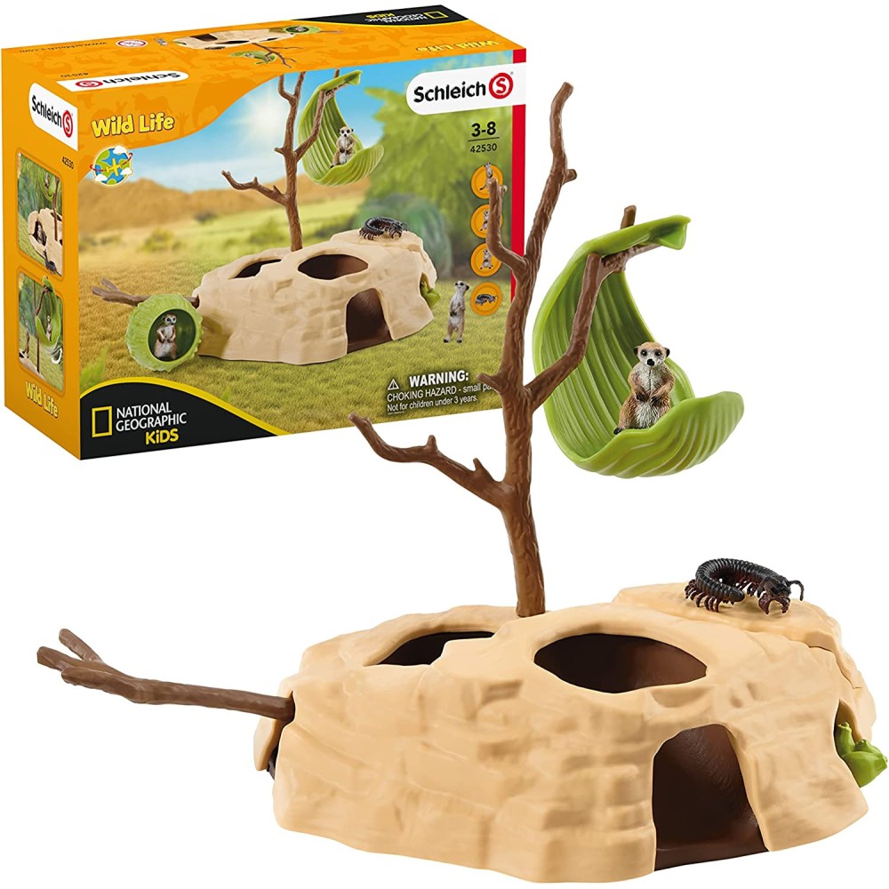 Schleich 42530 - Meerkat Hangout 