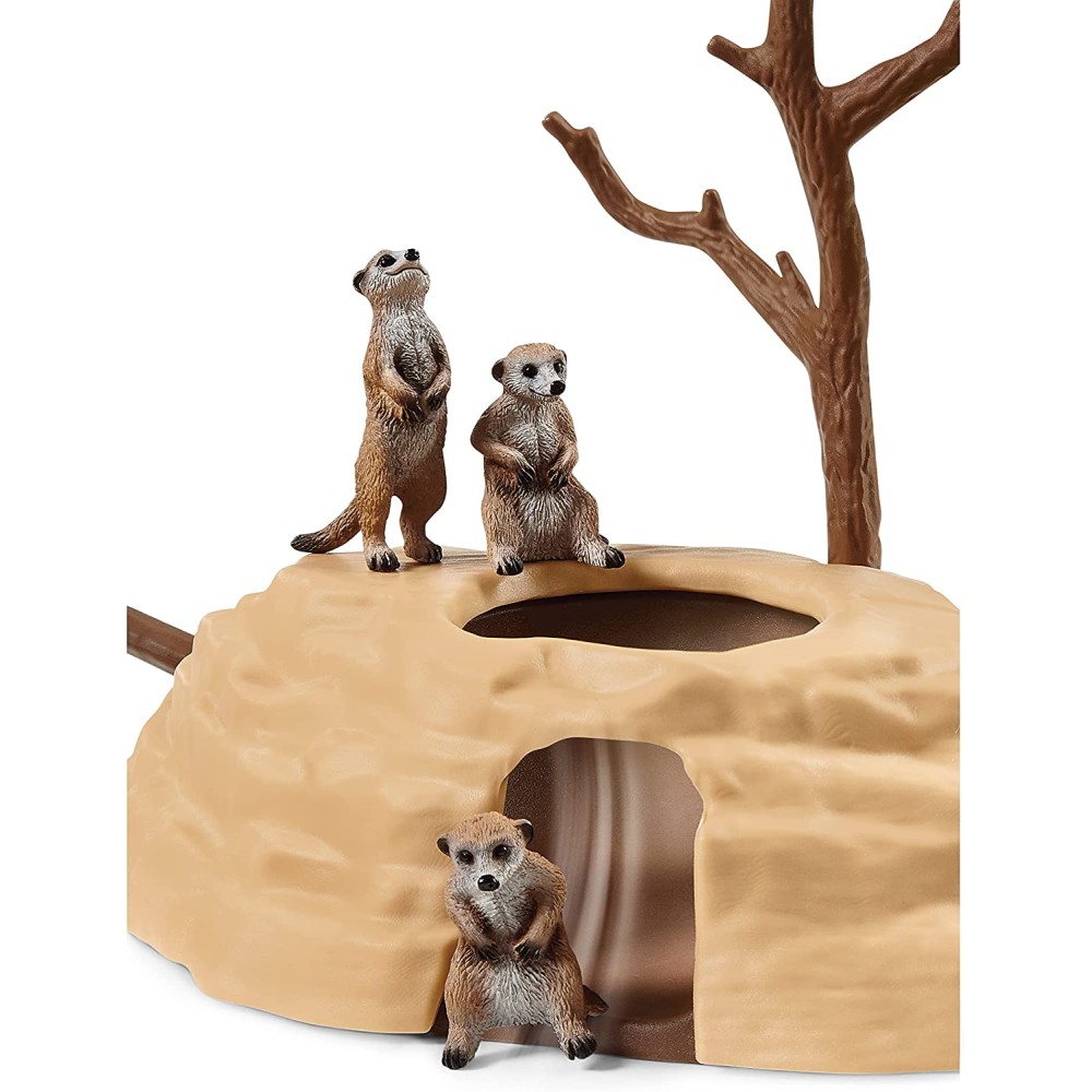 Schleich 42530 - Meerkat Hangout 