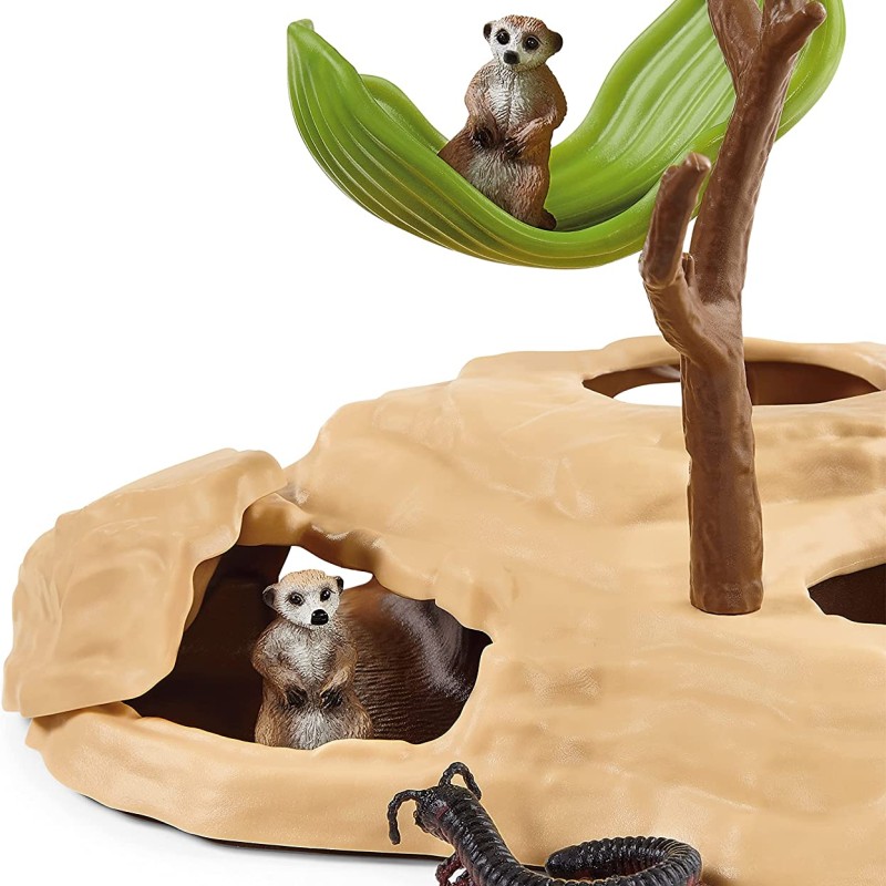 Schleich 42530 - Meerkat Hangout 