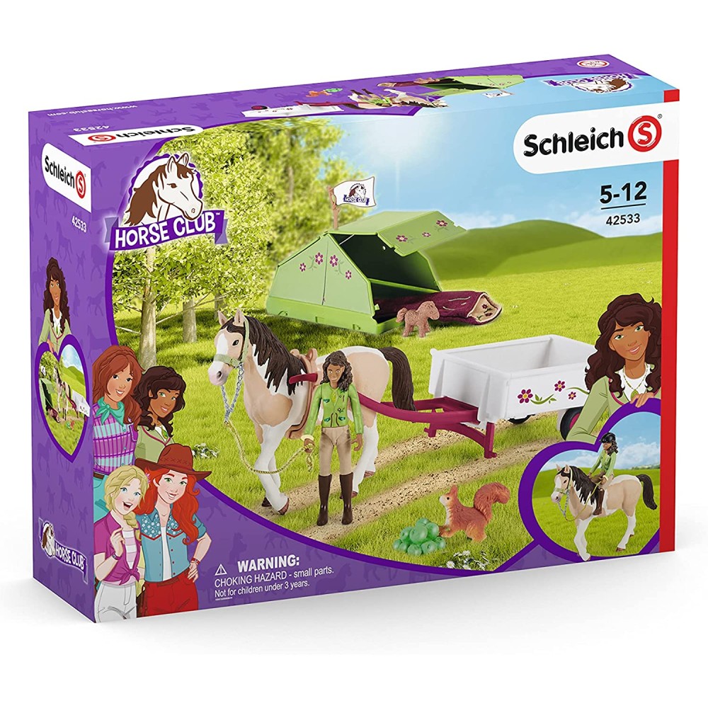 Schleich 42533 - Horse Club Sarahs Camping Adventure