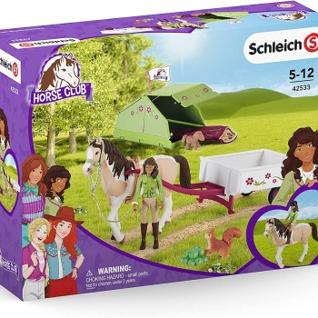 Schleich 42533 - Horse Club Sarahs Camping Adventure