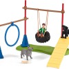 Schleich 42536 -  Puppy Agility Training - Farm World