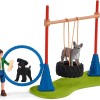 Schleich 42536 -  Puppy Agility Training - Farm World