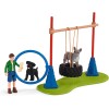 Schleich 42536 -  Puppy Agility Training - Farm World