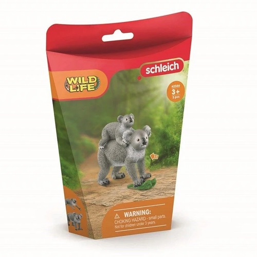 Schleich 42566 - Koala Mother and Baby - Wild Life