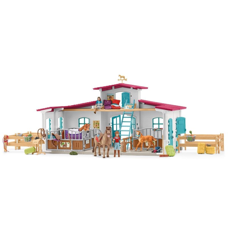 Schleich 42567 - Lakeside Riding Center Playset - Horse Club
