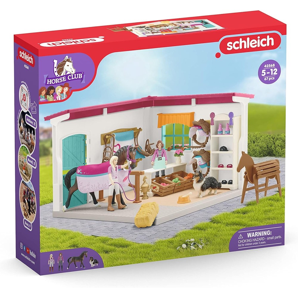 Schleich 42568 - Horse Shop Playset - Horse Club