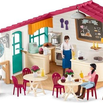 Schleich 42592 - Rider Cafe - Horse Club