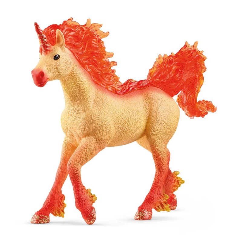 Schleich 70756 - Elementa Fire Unicorn Stallion - Bayala 