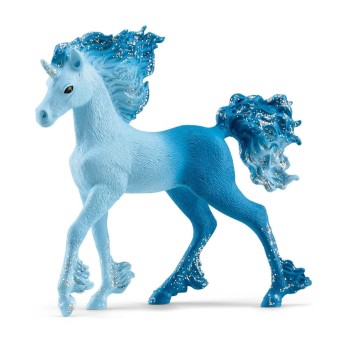 Schleich 70758 - Element Water Flames Unicorn Foal 