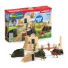 Schleich 42657 - Dino Temple Conquest Mega Set - Dinosaurs