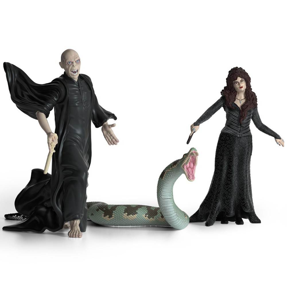 Schleich 42684 - Lord Voldemort Nagini & Bellatrix Lestrange New 2024 - Wizarding World