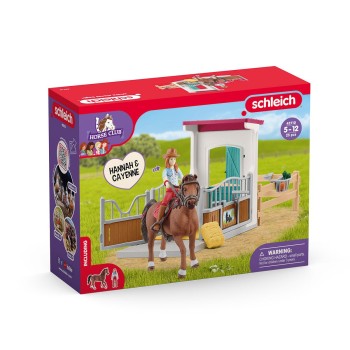 Schleich 42710 - Horsebox Hannah & Cayenne
