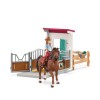 Schleich 42710 - Horsebox Hannah & Cayenne
