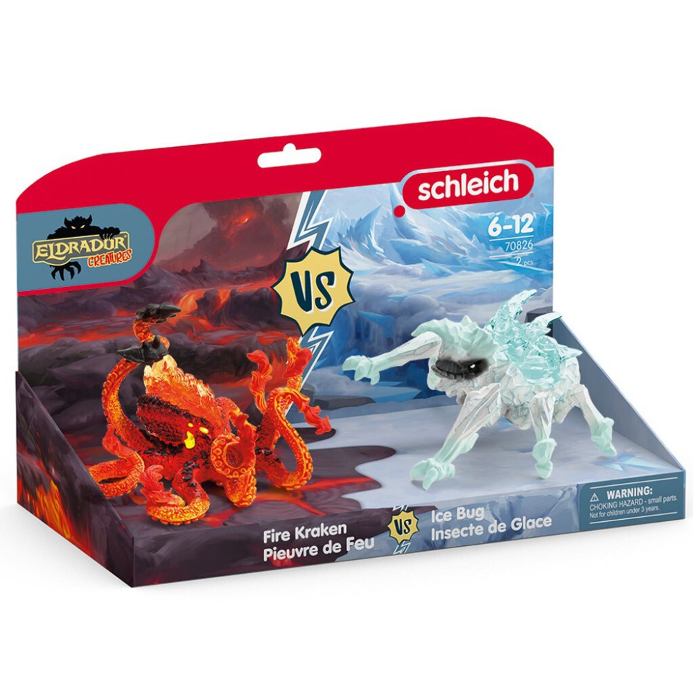 Schleich 70826 - Fire Kraken 7 Ice Bug - Eldrador Creatures - New 2024