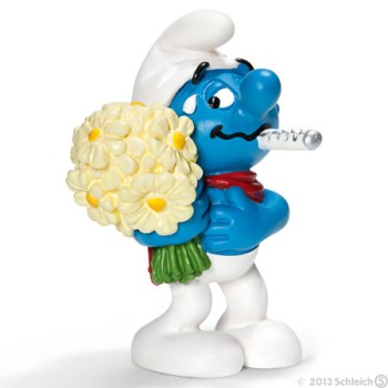 Schleich 20752 - Get Well Soon Smurf