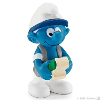 Schleich 20772 - Accountant Smurf 