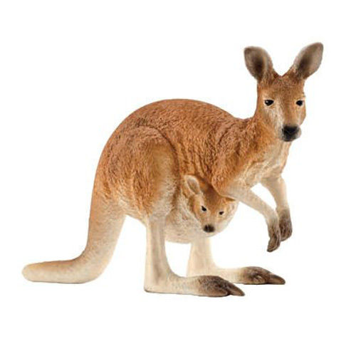 Schleich 14756 - Kangaroo with Joey 