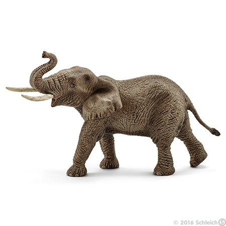 Schleich 14762 African elephant, male