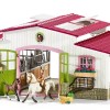 Schleich 42344 Horse Stable Riding Centre with Horses and Accessories Horse Club