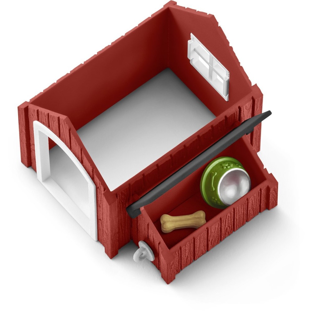 Schleich 42376 - Dog Kennel with Australian Shepherd - Farm World