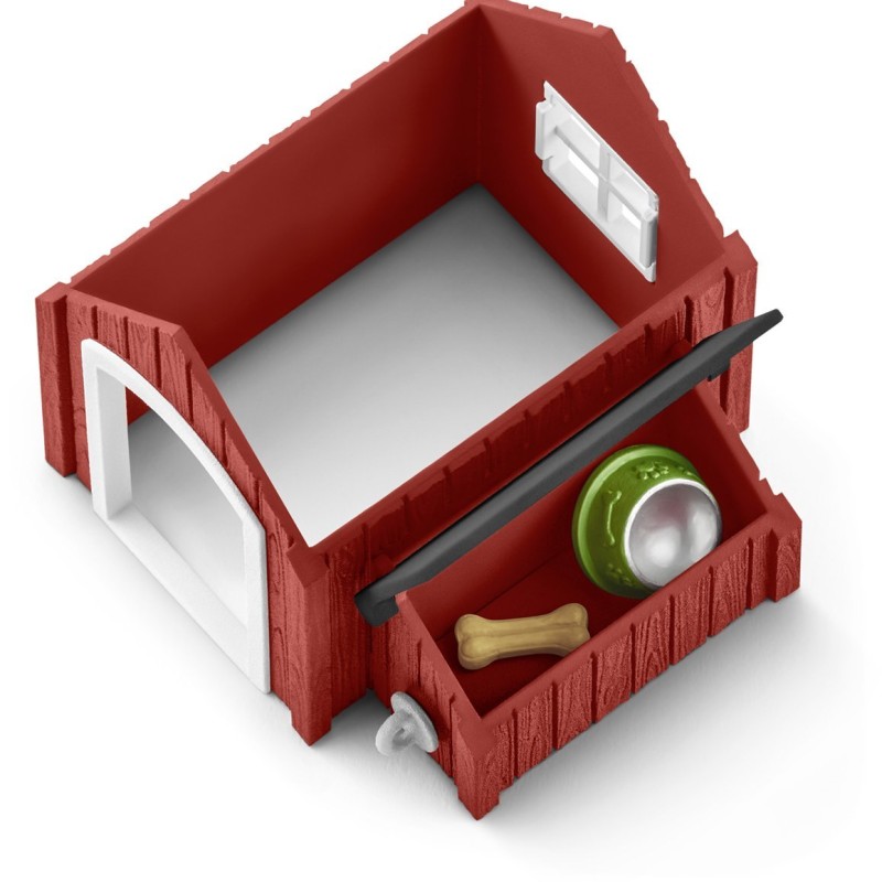 Schleich 42376 - Dog Kennel with Australian Shepherd - Farm World