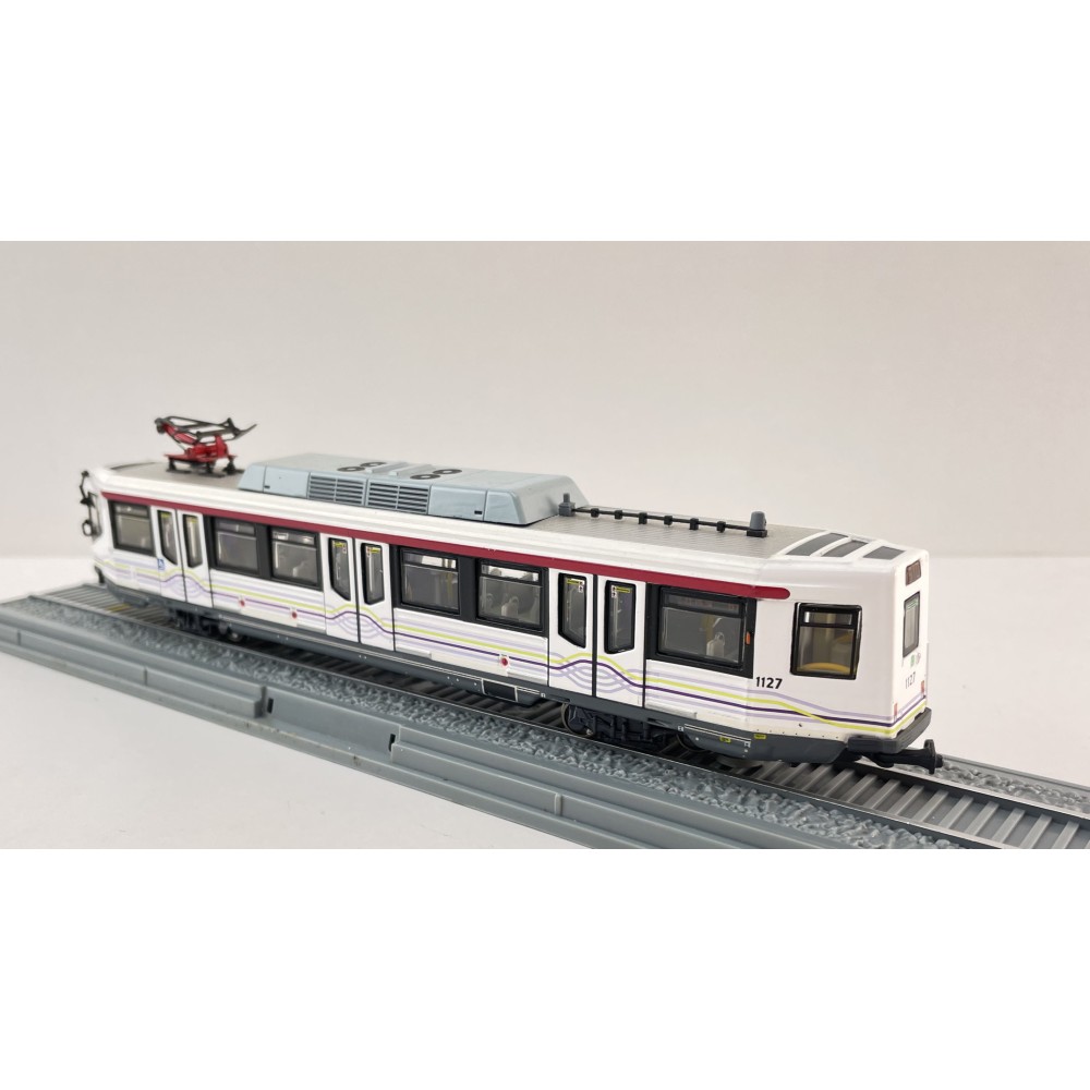 80M Model MTR18702 - MTR Light Rail Vehicle LRV Phase IV 2009 No 1127 - Scale 1:87