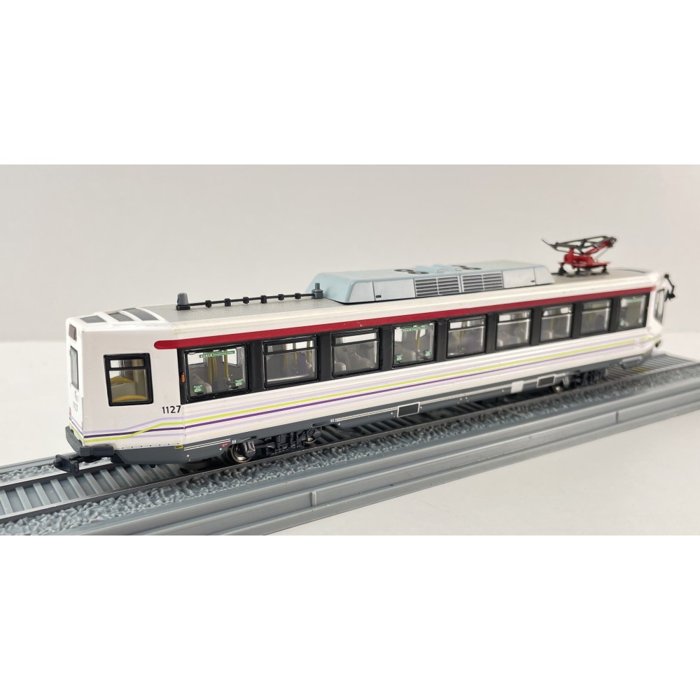 80M Model MTR18702 - MTR Light Rail Vehicle LRV Phase IV 2009 No 1127 - Scale 1:87